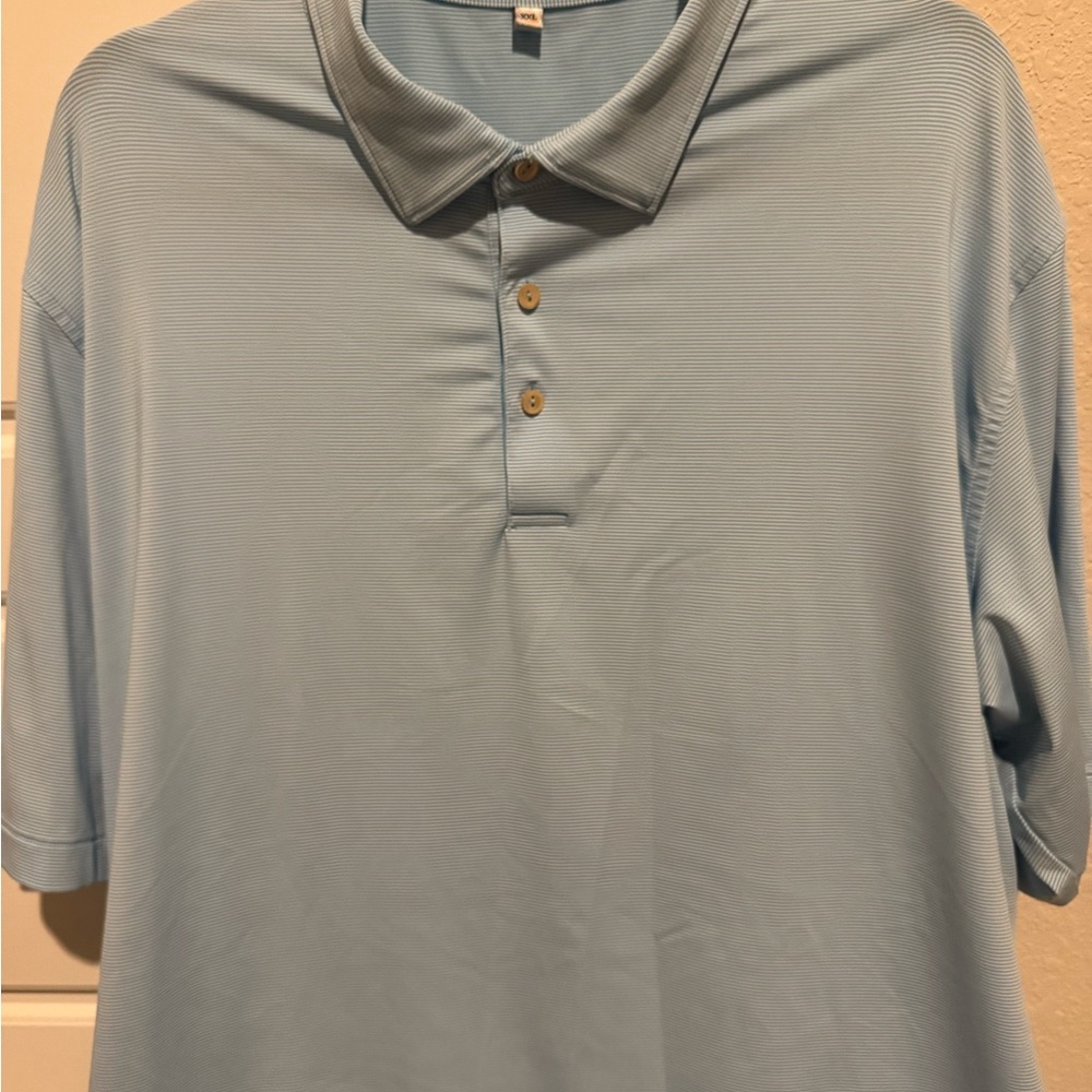 Peter Millar Blue Performance Polo Shirt